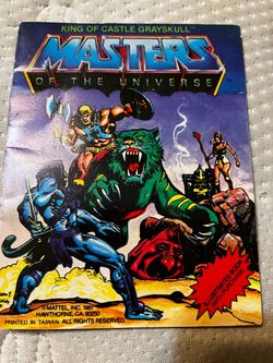 Masters of the Universe King of Castle Grayskull Mini Comic
