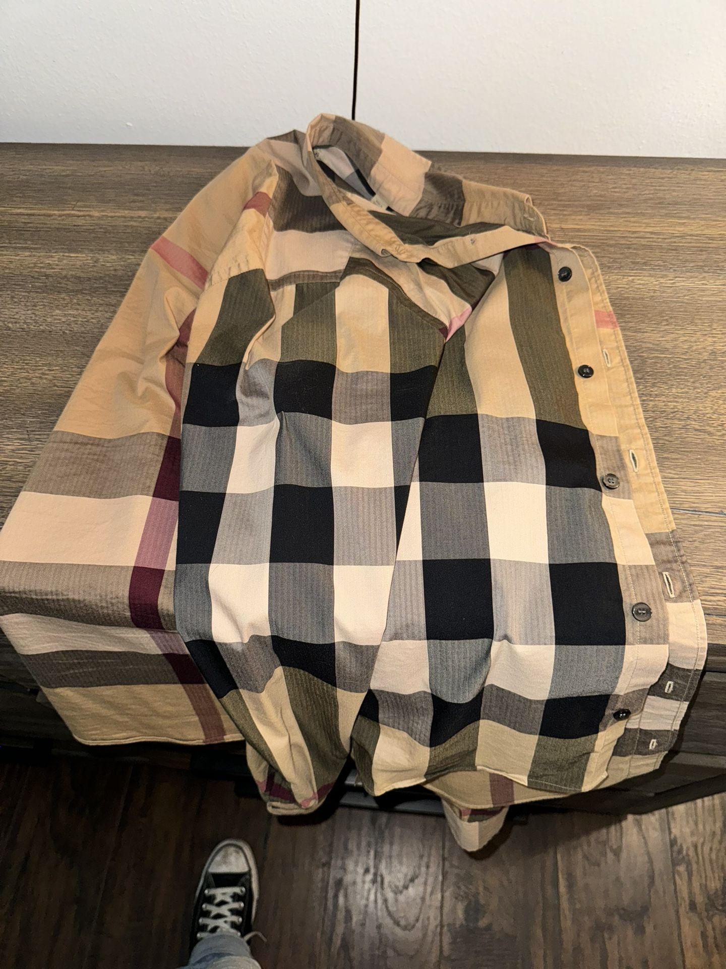 Authentic Button-up Burberry Shirt