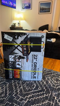 Propane griddle outdoor still in box