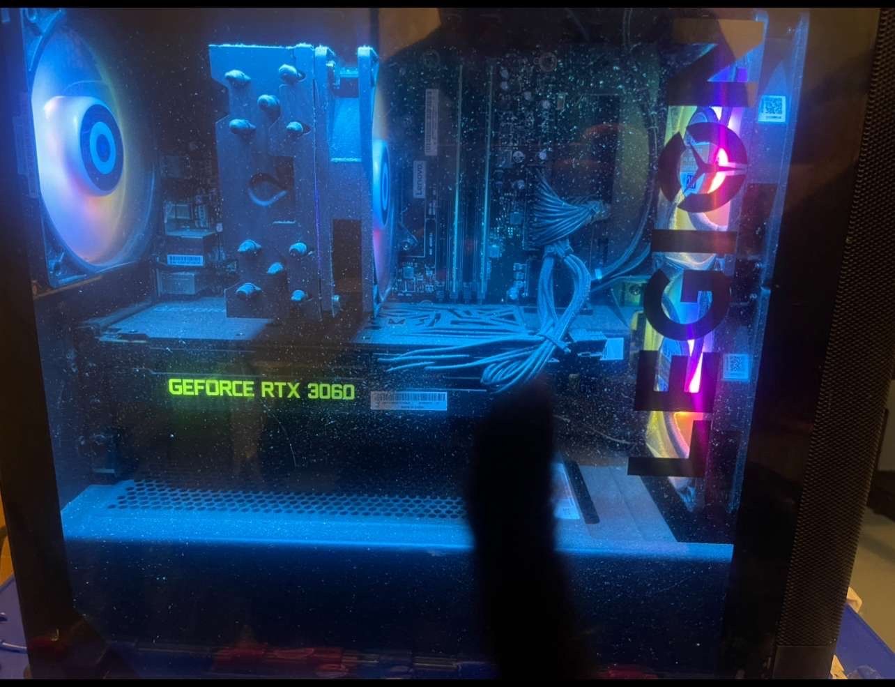 Legion pc , Asus monitor , Mouse & Keyboard , Elgato mic,