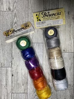 2 Packages Perle Cotton Thread Presencia