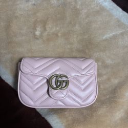 Gucci Marmont Leather Shoulder Bag
