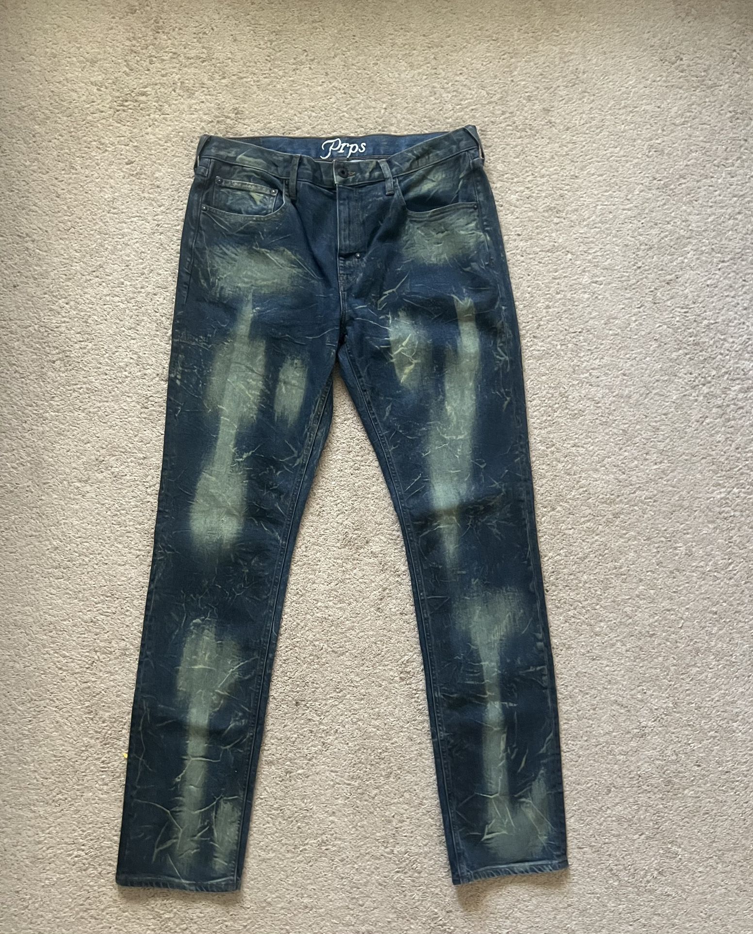 PRPS Demon Miki Slim Straight Stretch Mens Jeans Size 32/34 - 34/34 - 36/34 - 40/34