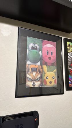 Nintendo Character Wall Art