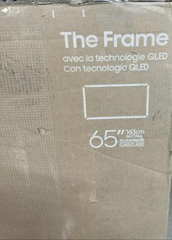 Samsung - 65” Class LS03FA The Frame Series QLED 4K UHD Art Mode SamsungVision AI Smart TV