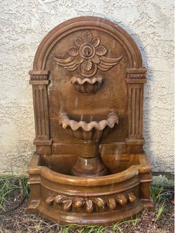 •STONE WATER FOUNTAIN •