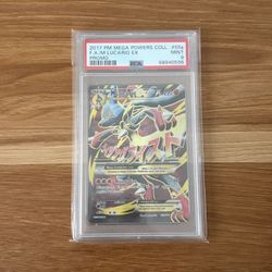 Pokémon Mega Lucario EX Full Art Promo PSA 9