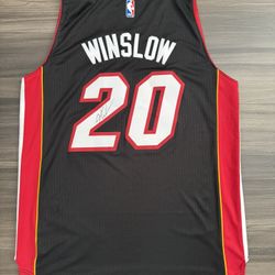 Adidas Miami Heat Justise Winslow #20 Signed Jersey NWT  