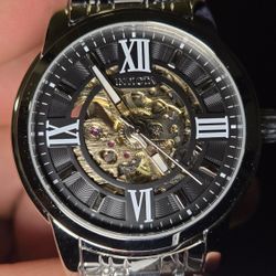Invicta Objet D Art Automatic Men's Watch w/ Skeleton Dial - 41mm, Silver 