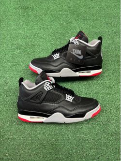 JORDAN 4 BRED REIMAGINED SIZE 10.5