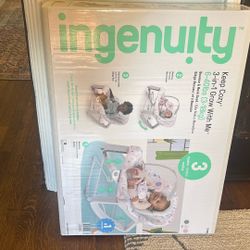 Ingenuity Keep Cozy 3-in-1 Grow With Me Baby Bounce And Rock Seat 