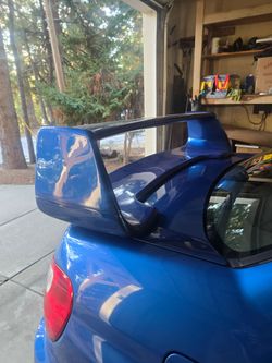 Wrx sti spoiler