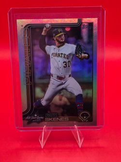 Topps 2025 Update Series Paul Skenes #ASG-27 Pirates All-Star Game Insert