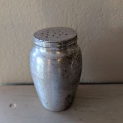 Kromex Spun Aluminum Spice Jar