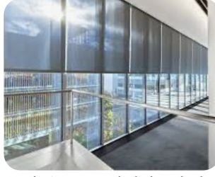 Mecho 5 commercial window shades