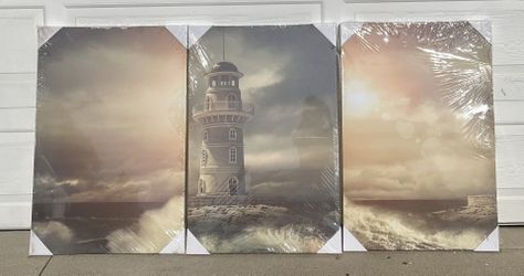 Set Of 3 New Gallery Wrap Canvas Photos