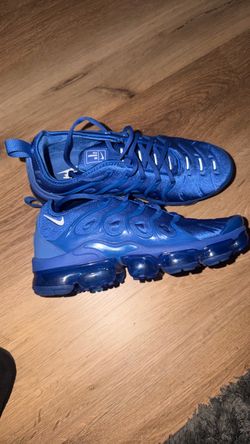 Nike Air VaporMax Plus Blue Sneakers Size 9