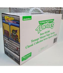 TNMNT CLASSIC COLLECTION SEWER SPORTS 4-pack 