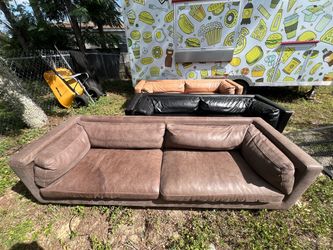 FREE LEATHER COUCH SOFA SECTIONAL