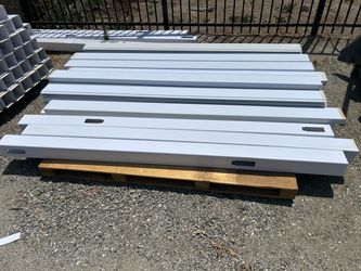 6’ x 8’ White Vinyl PVC Fence Panels – Discounted
