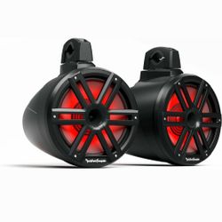 New Rockford Fosgate 6.5" Loaded Cage Speakers  For. Can-Am Honda RZR Yamaha Kawasaki Utv Sxs 