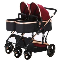 Double pram hot sale sale