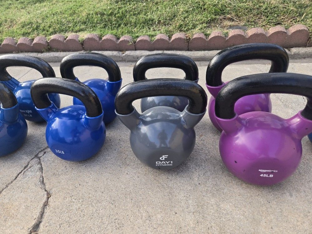 🏋️♂️ Ultimate Home Gym Setup – Kettlebells + Bench + Racks – Full Strength Training Package!