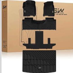 Floor Mats and Cargo Liner for Chevy Suburban (7-Seat.)
