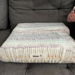 Luv Paw patrol Size 1 Over 100 Diapers 