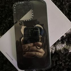 Casetify Drawing Bear Mirror iPhone 15 Pro Max