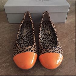 Jessica Simpson Leopard Print Flats