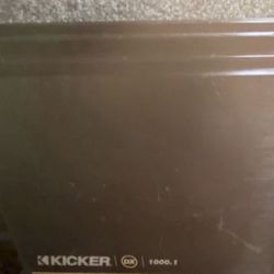 Kicker Amplifier DX1000.1