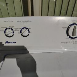 Practically New Amana Washer And Dryer