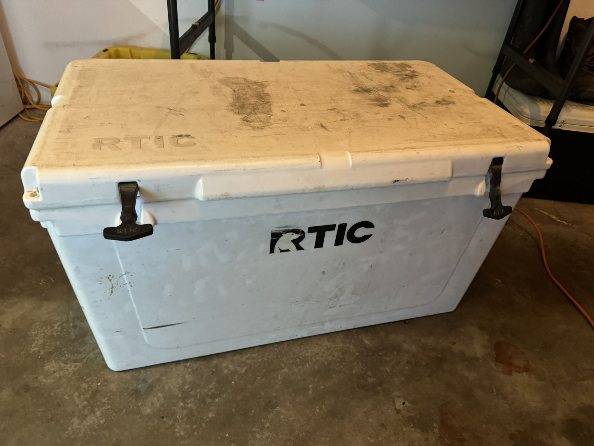 RTIC 110 White Chest Cooler 