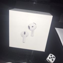 New White Wireless AirPod 4 Bluetooth With ANC Read Description