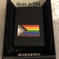 LGBTQ PRIDE FLAG ZIPPO LIGHTER