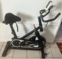 TTSPORTS  Indoor Stationary Exercise Spin Bike