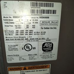 A.R.I central Condenser 410A