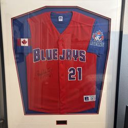 Signed Jersey Framed
