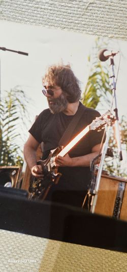 Vintage Jerry Garcia Grateful Dead Original Photography  Guitarist 8x10 1982