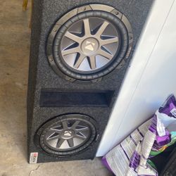 2 10 Inch Subs 