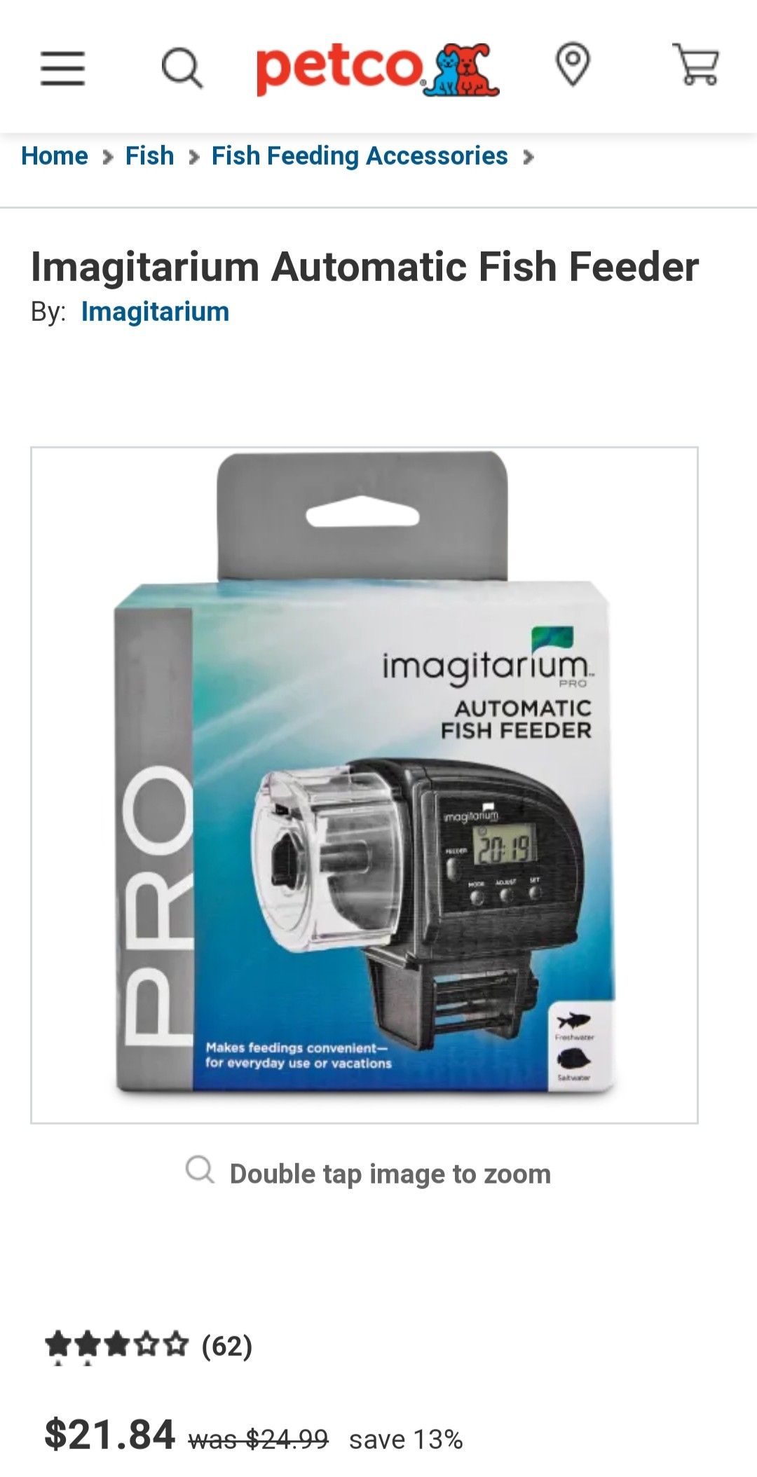 Imagitarium aquarium fish feeder for Sale in Katy, TX OfferUp