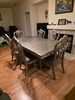 Homelegance Catalonia Dining Table with 6 Chairs