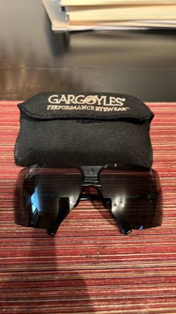 Vintage 1980’s Gargoyles Black Terminator Glasses