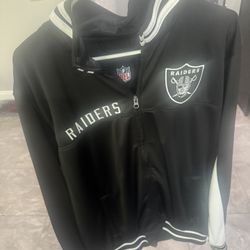 Raiders Jacket New Smoke Free Home Xl