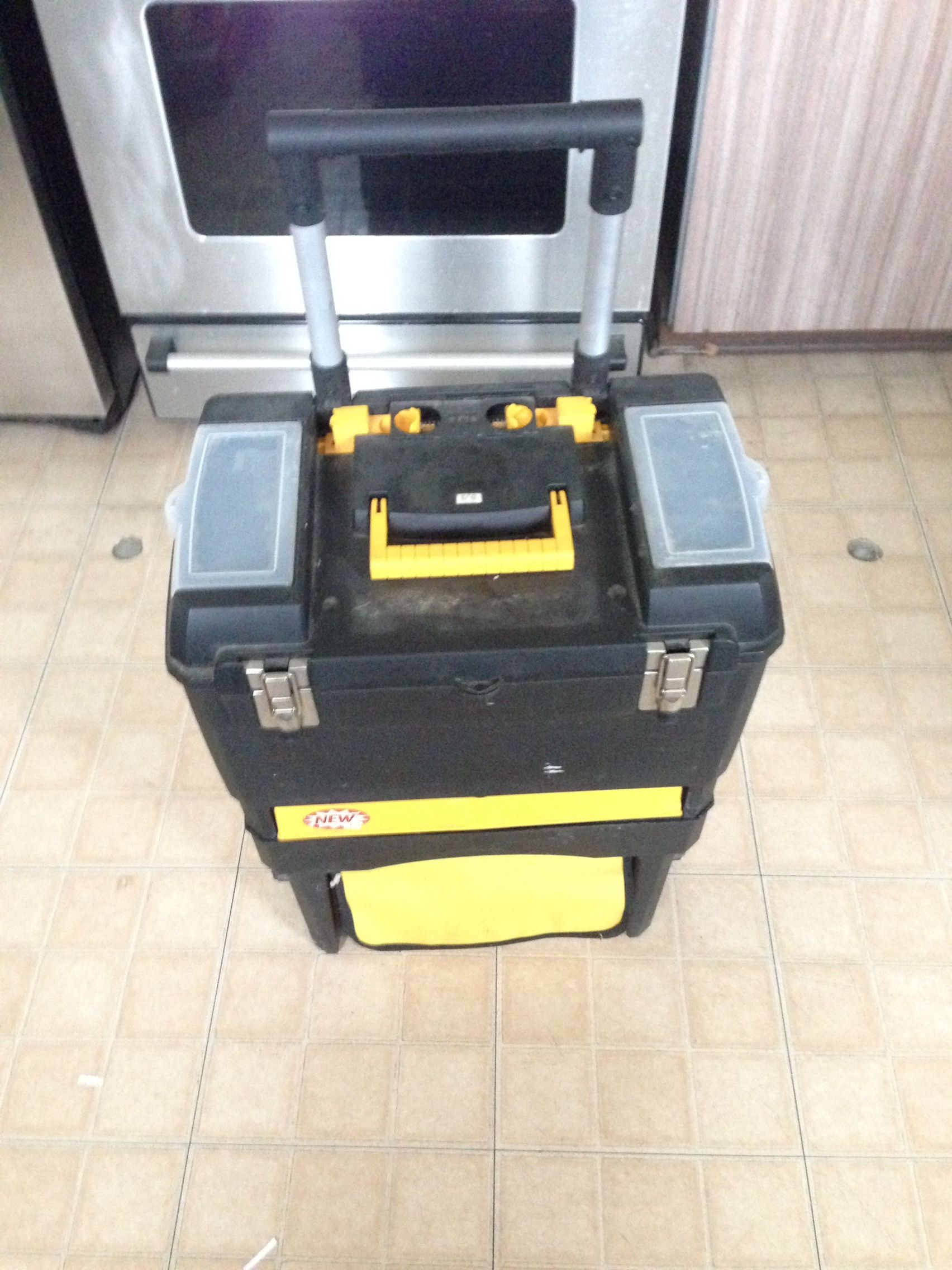 Portable Toolbox On Wheels