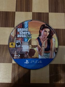 GTA 5 PS4 disk only