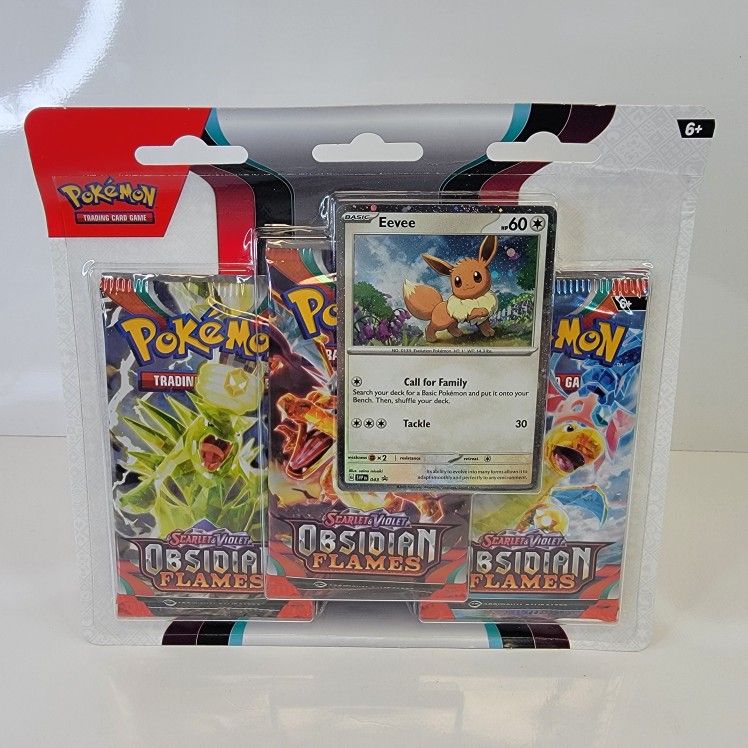 Pokemon Obsidian Flames Blister Pack TCG