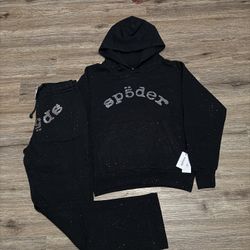 Sp5der VVS Hoodie Black