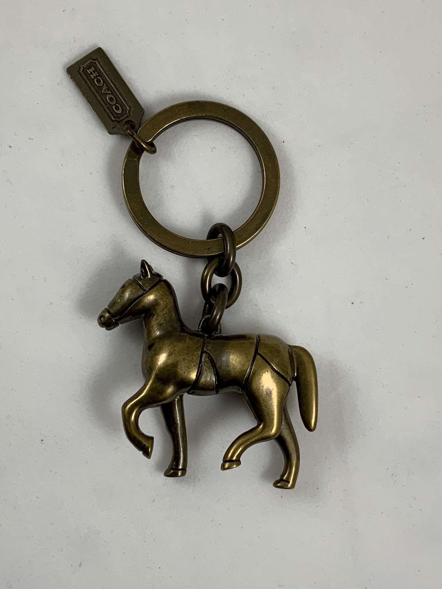 NWOT🌟COACH Limited Edition Extremely Rare Horse Keychain Purse Fob Bag Charm